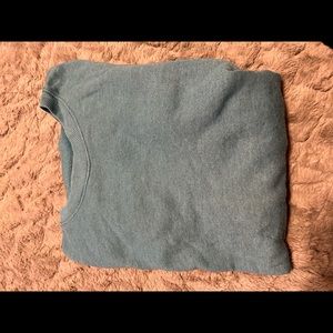 Blue sweatshirt